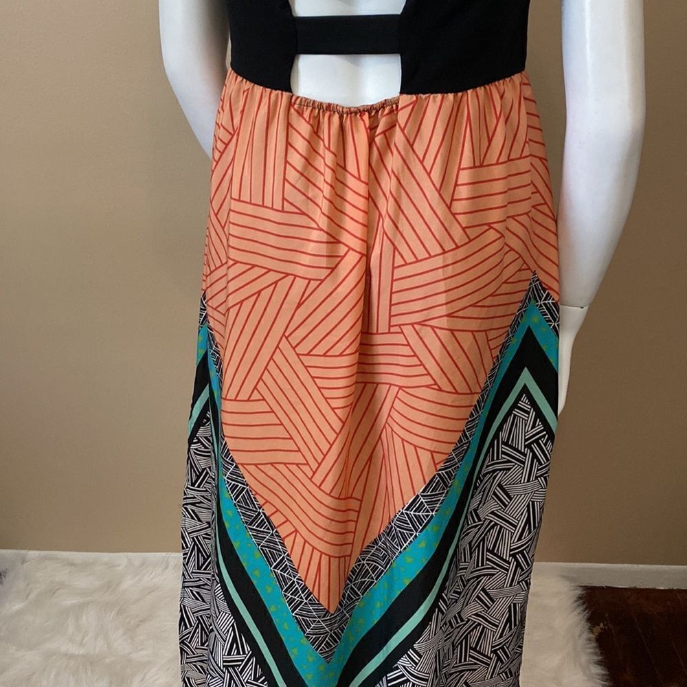 Forever 21 Tribal Maxi Dress - Size 3X - Picture 10 of 12